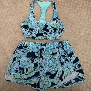 Lilly Pulitzer luxletic work out outfit